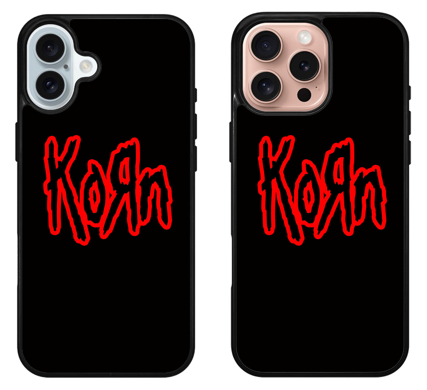Korn Logo iPhone 16 | 16 Plus | 16 Pro | 16 Pro Max Case