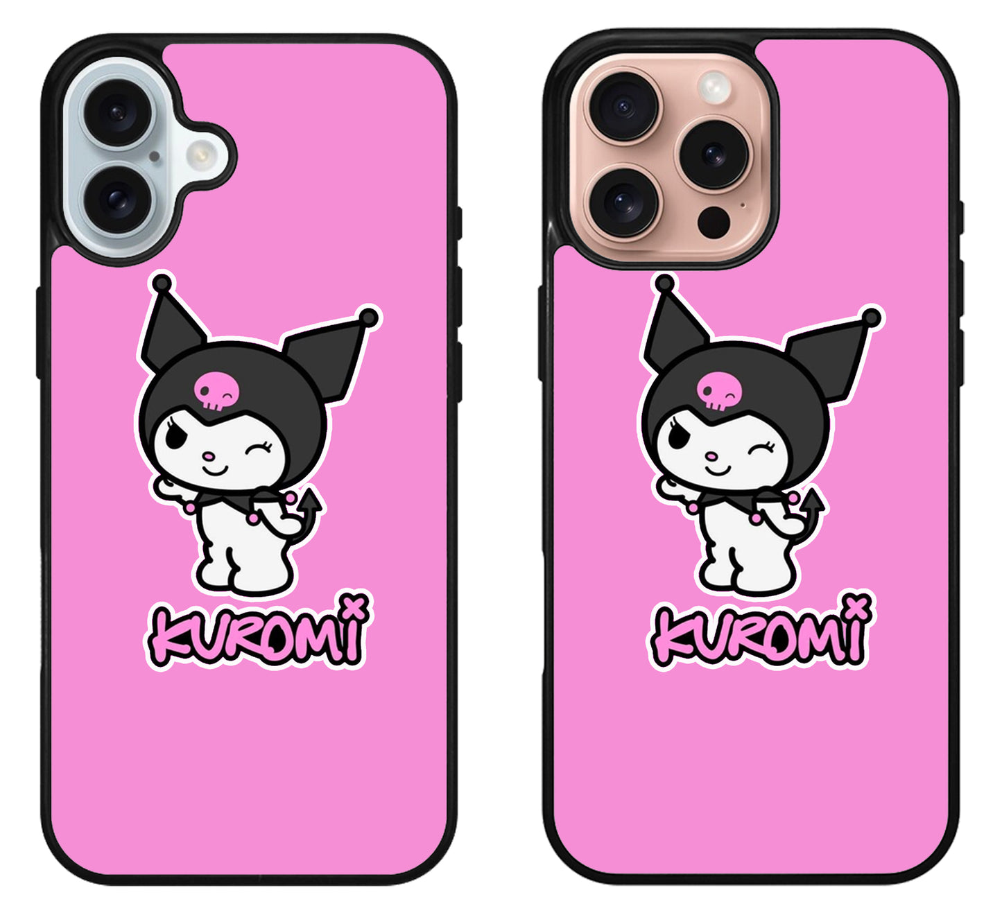 Kuromi Pink iPhone 16 | 16 Plus | 16 Pro | 16 Pro Max Case