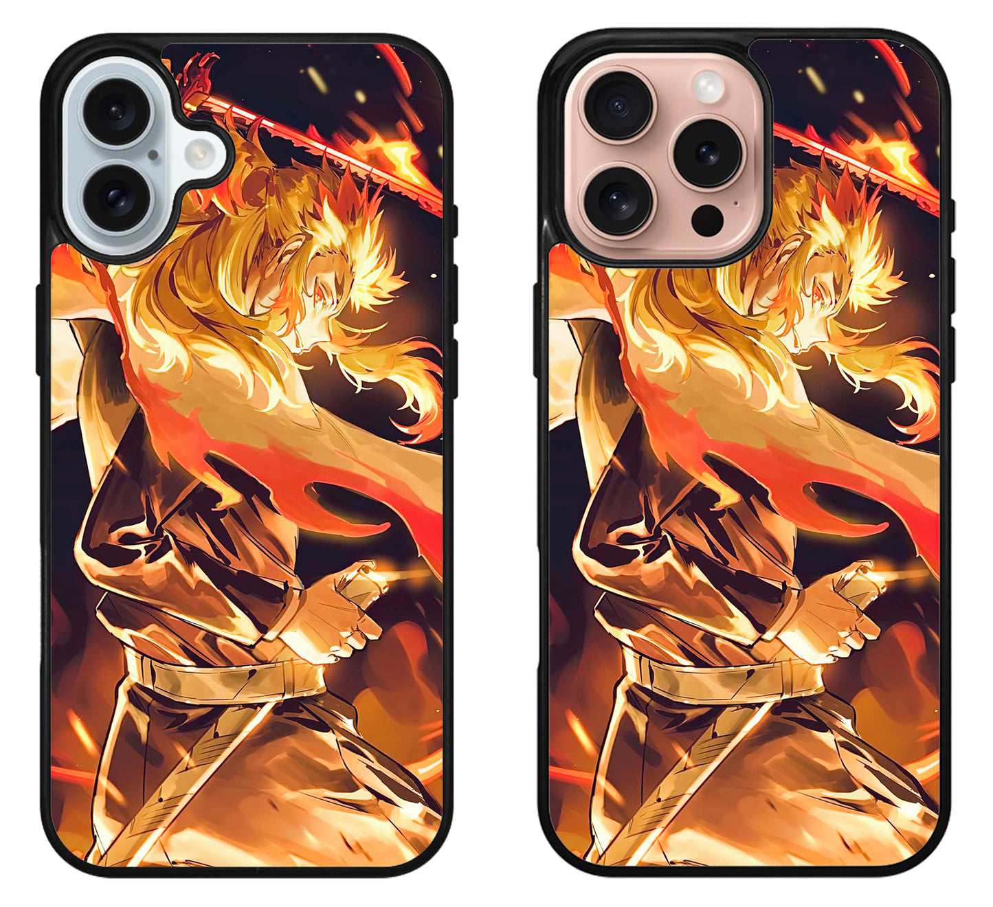 Kyojuro Rengoku Demon Slayer iPhone 16 | 16 Plus | 16 Pro | 16 Pro Max Case