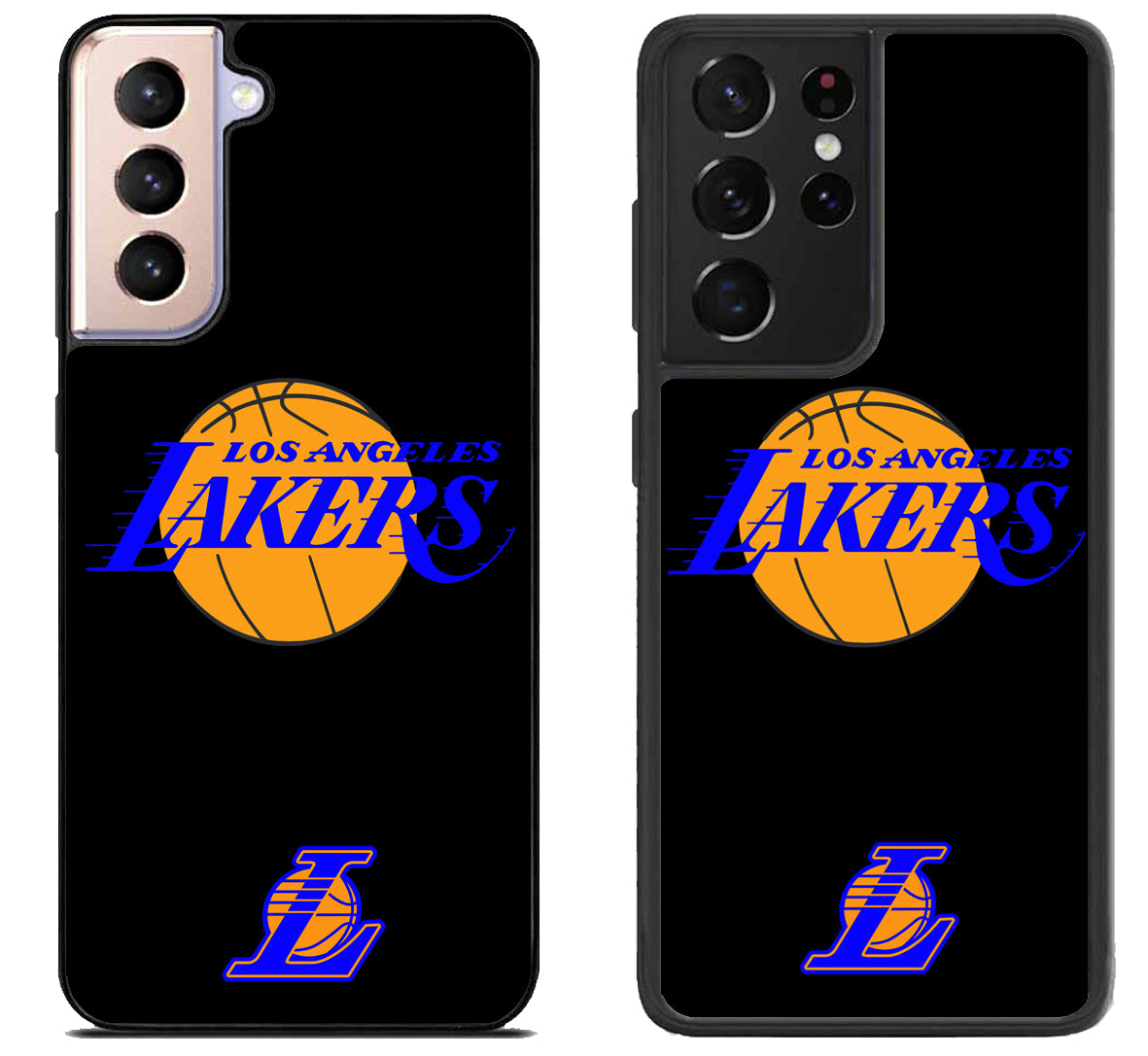 LA Lakers Black Samsung Galaxy S21 | S21 FE | S21+ | S21 Ultra Case