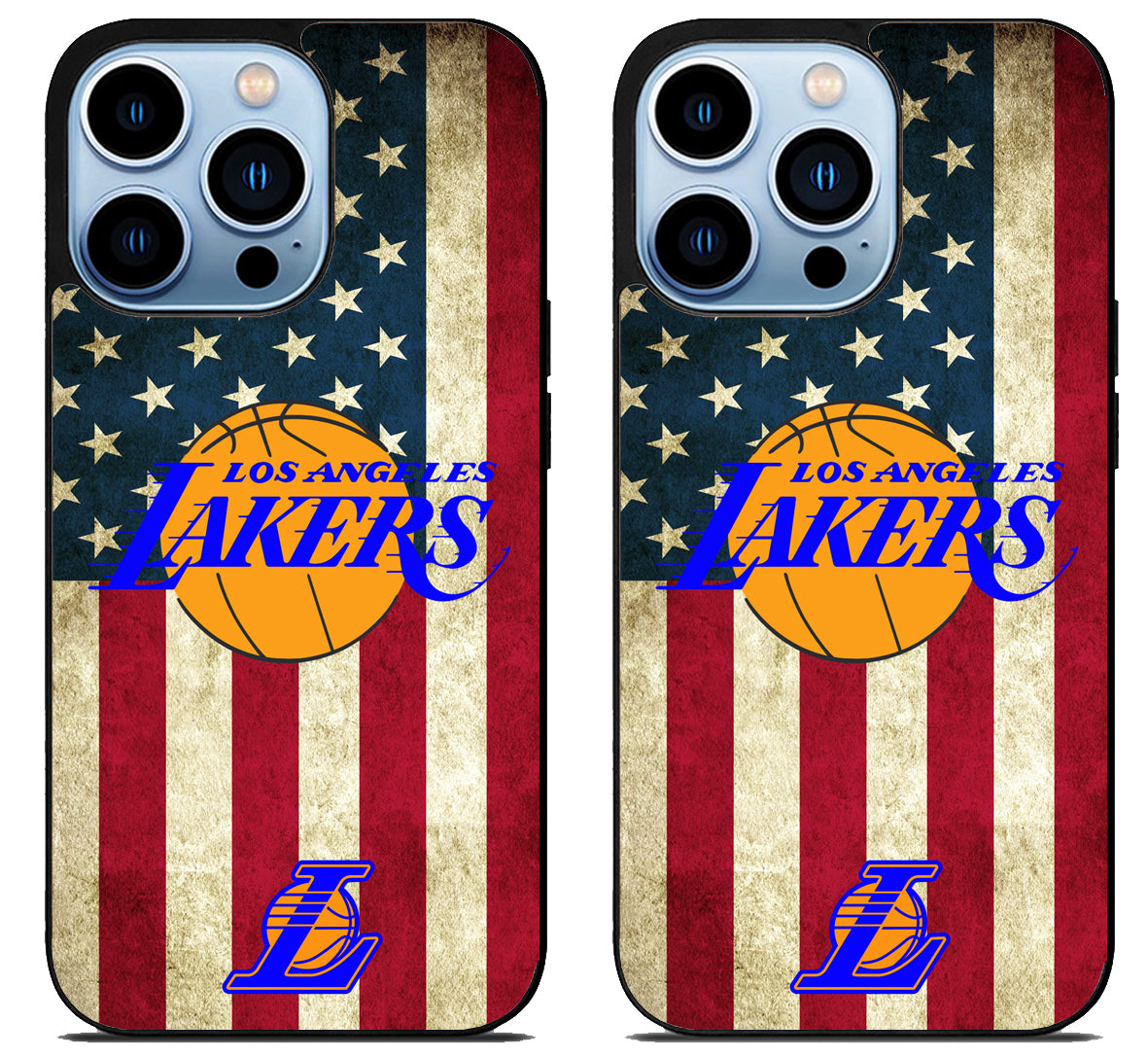 LA Lakers Flag iPhone 15 Pro | iPhone 15 Pro Max Case