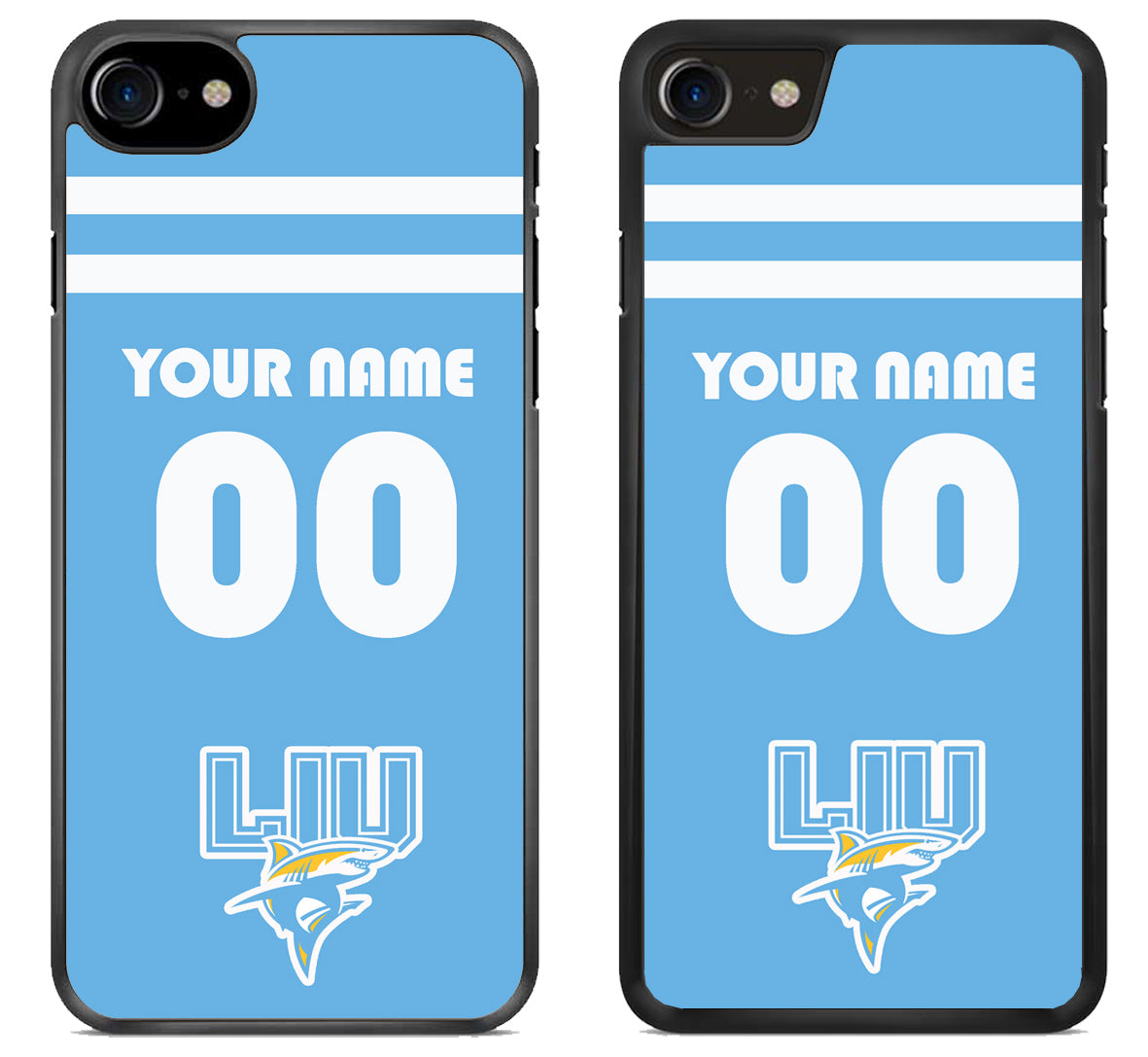 Custom Personalized LIU Sharks iPhone SE 2020 | iPhone SE 2022 Case