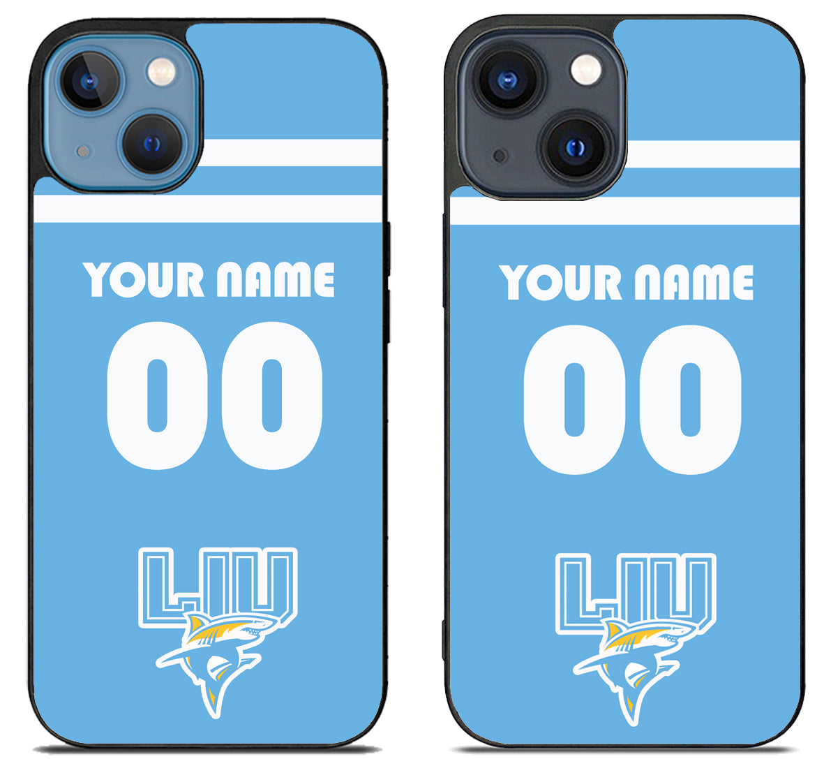 Custom Personalized LIU Sharks iPhone 15 | iPhone 15 Plus Case