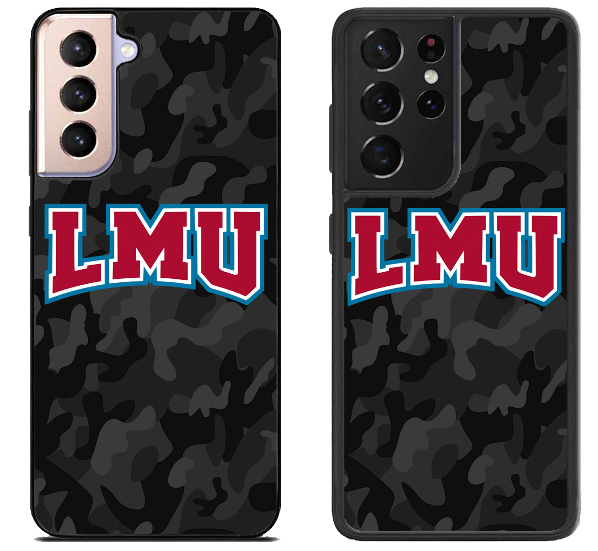 LMU Loyola Marymount University Lions Camo Samsung Galaxy S21 | S21 FE | S21+ | S21 Ultra Case