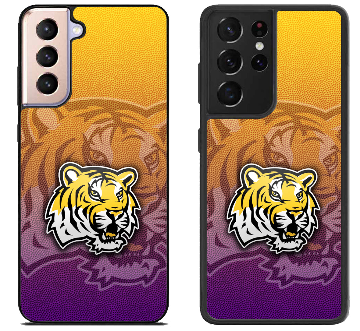 LSU Tigers Background Samsung Galaxy S21 | S21 FE | S21+ | S21 Ultra Case