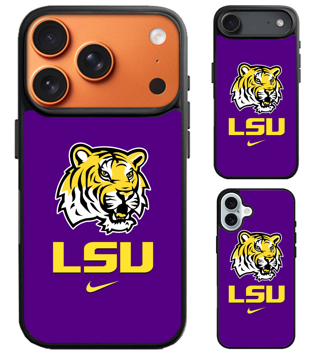 LSU Tigers Logo iPhone Air | iPhone 17 | 17 Pro | 17 Pro Max Case