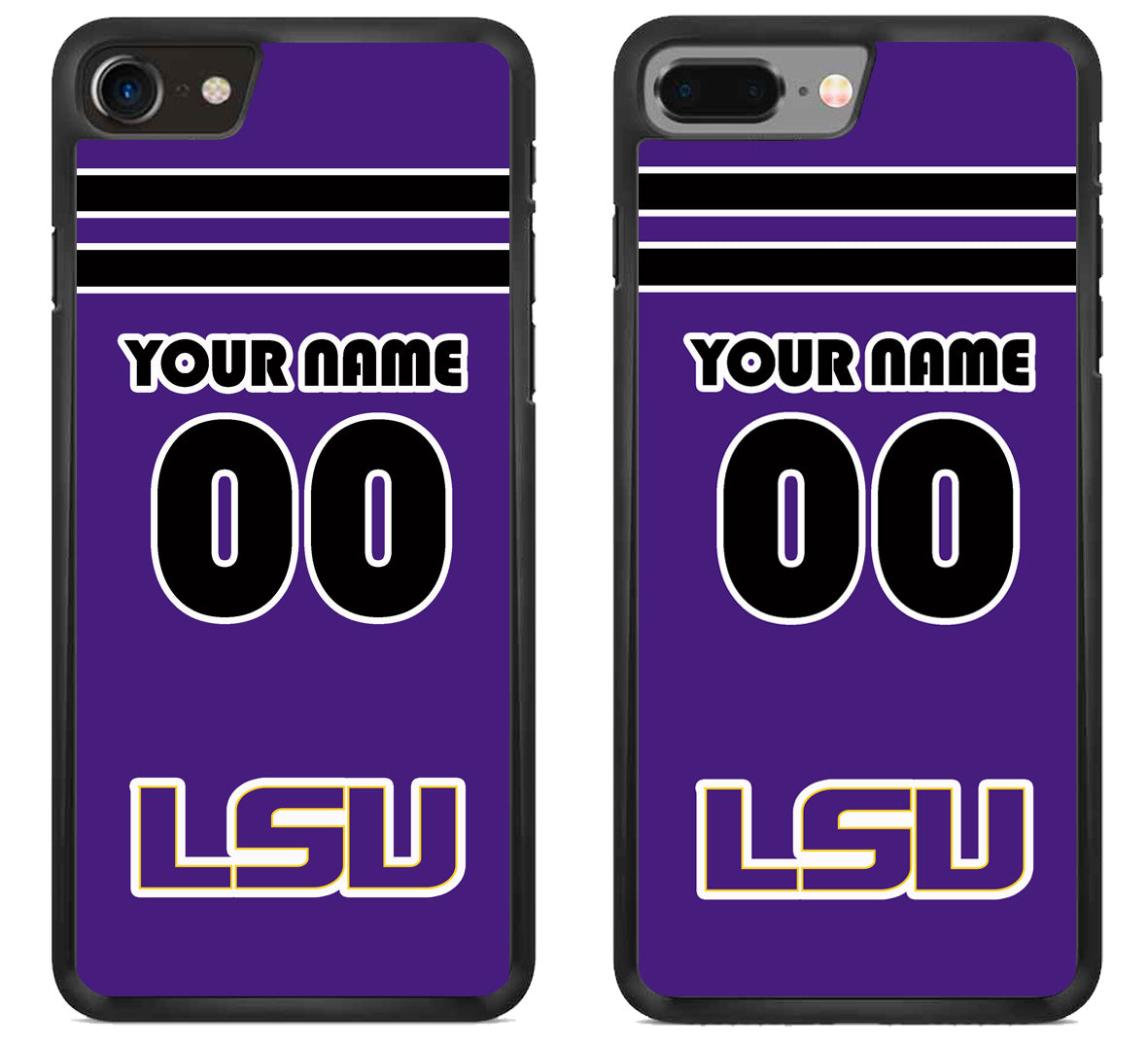Custom Personalized LSU Tigers iPhone 8 | 8 Plus Case