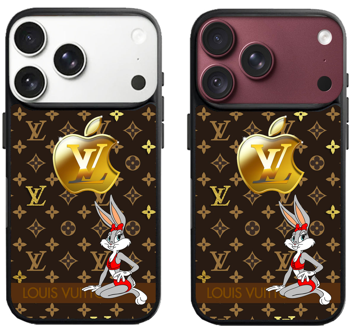 Custom Inspired LV Bunny Honey iPhone 18 Pro | 18 Pro Max Case
