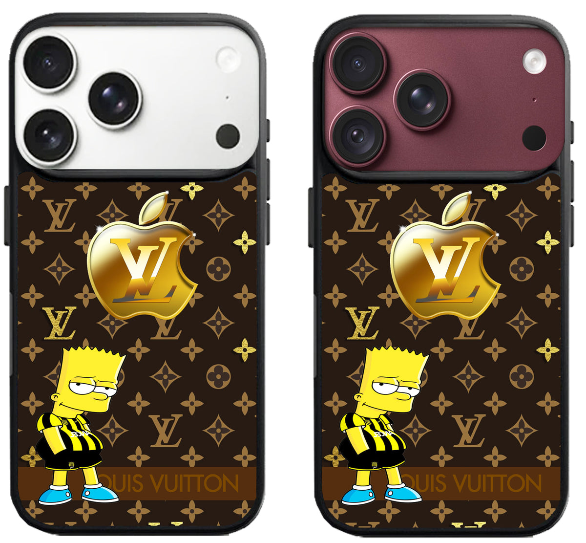 Shimpson Apple LV Logo iPhone 18 Pro | 18 Pro Max Case