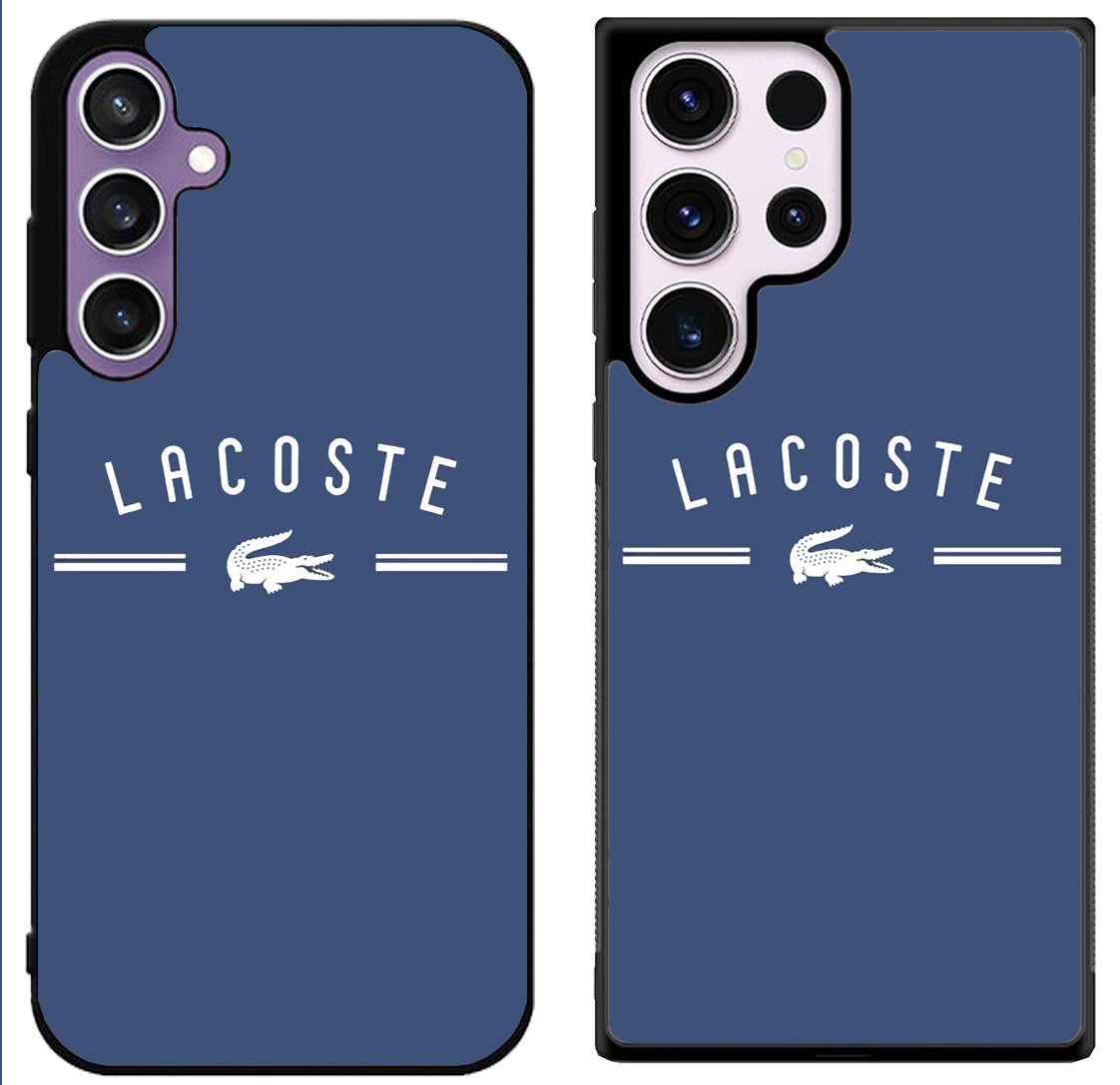 Lacoste Logo Blue Samsung Galaxy S24 | S24+ | S24 Ultra Case