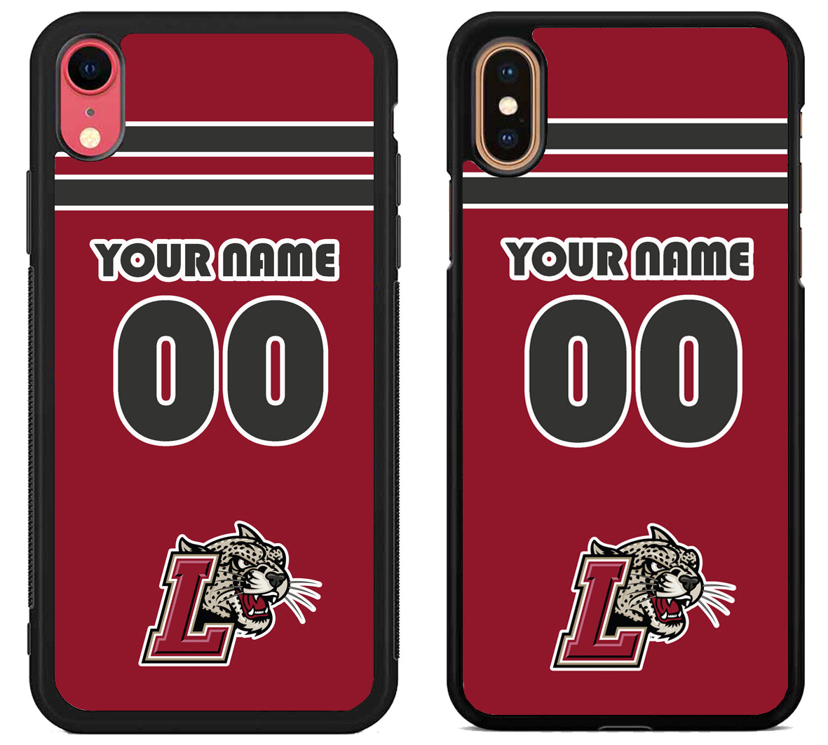 Custom Personalized Lafayette Leopards iPhone X | Xs | Xr | Xs Max Case