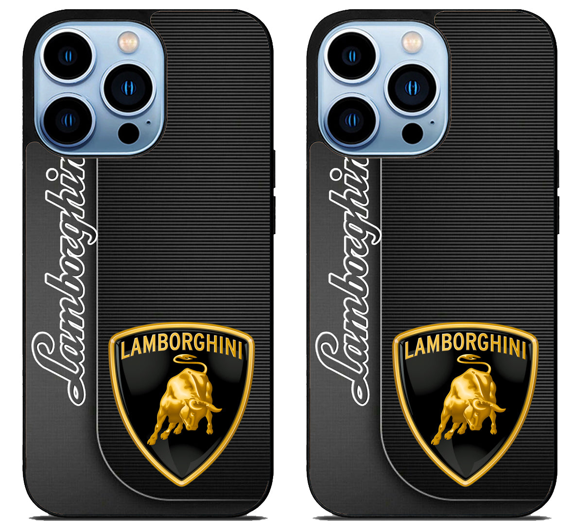 Lamborghini Black Logo iPhone 15 Pro | iPhone 15 Pro Max Case