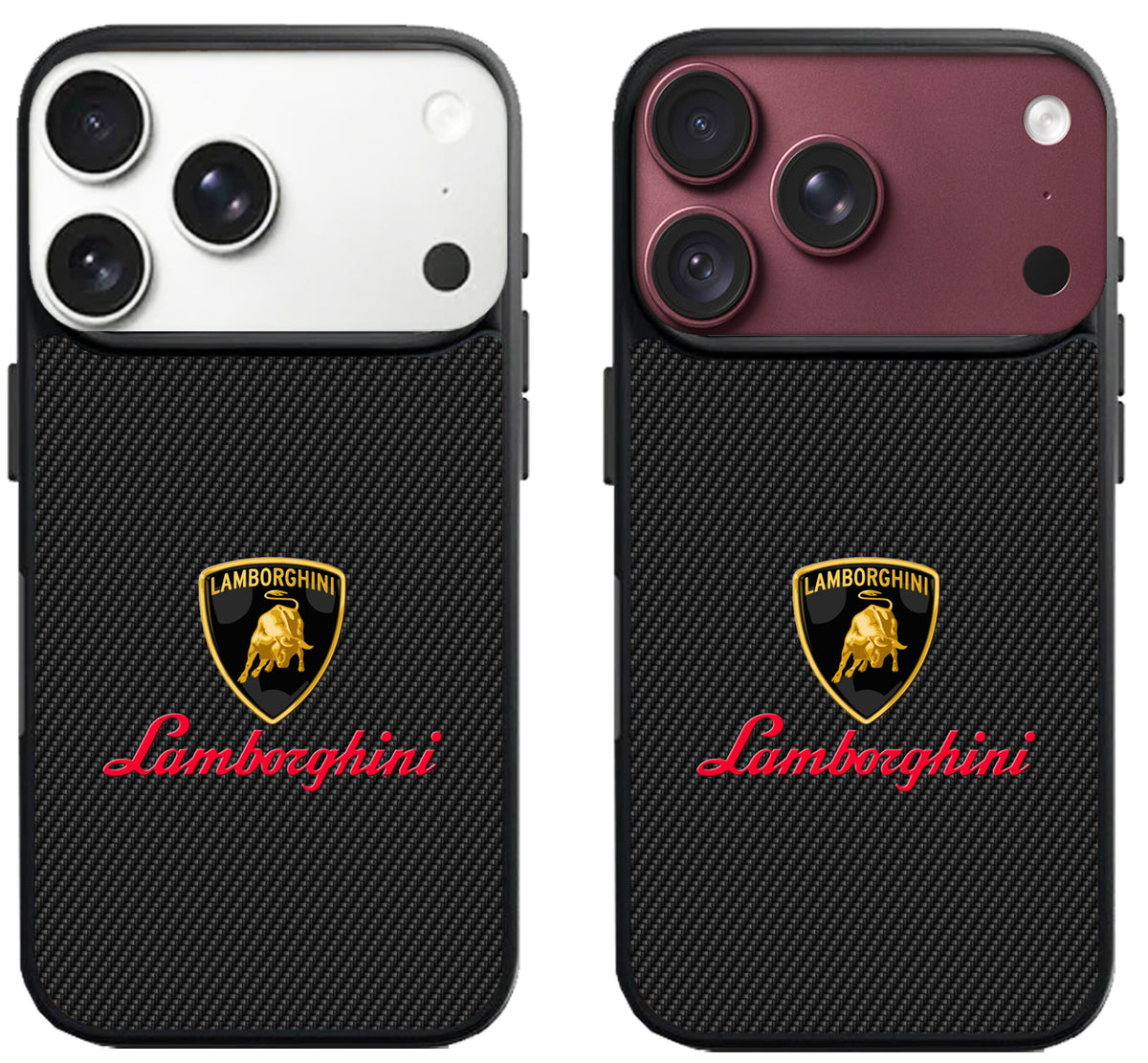 Lamborgini Black Carbon iPhone 18 Pro | 18 Pro Max Case