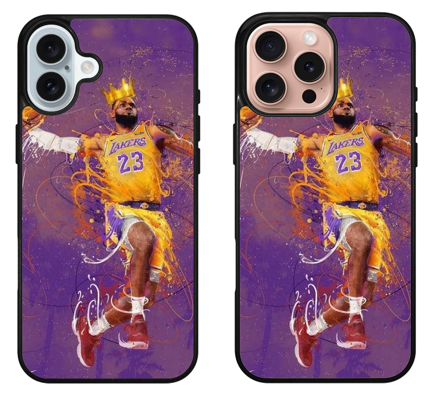 Lebron James Artwork iPhone 16 | 16 Plus | 16 Pro | 16 Pro Max Case