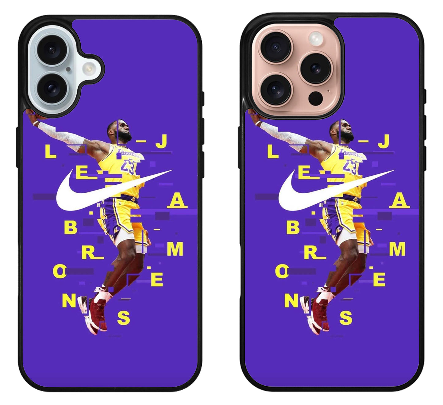 Lebron James Lakers Basketball Style iPhone 16 | 16 Plus | 16 Pro | 16 Pro Max Case
