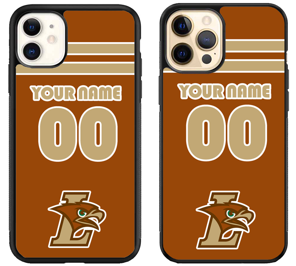 Custom Personalized Lehigh Mountain Hawks iPhone 12 | 12 Mini | 12 Pro | 12 Pro Max Case