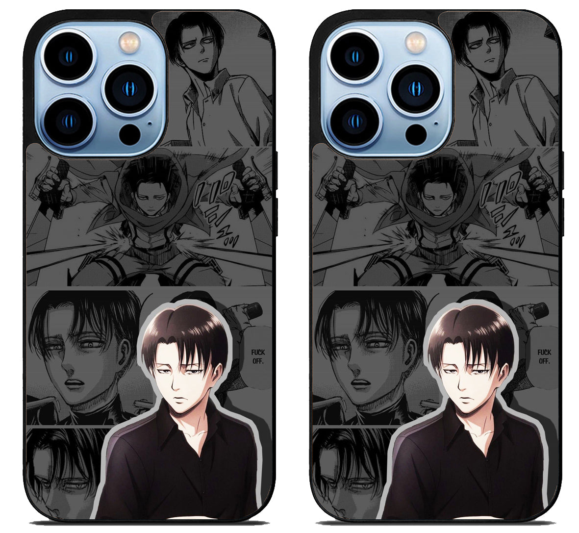 Levi Ackerman Attack on Titan iPhone 15 Pro | iPhone 15 Pro Max Case