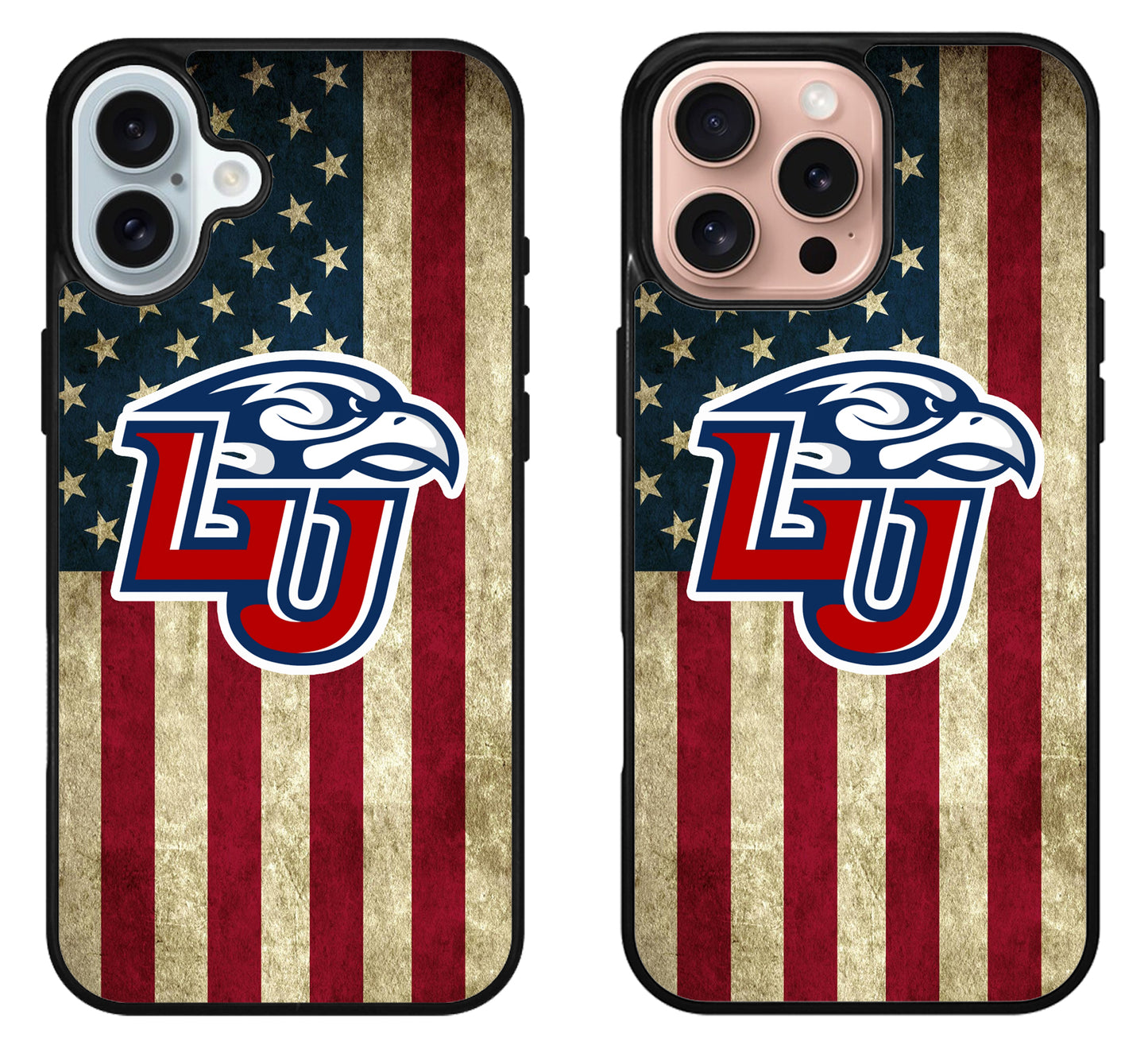 Liberty University Flames Flag iPhone 16 | 16 Plus | 16 Pro | 16 Pro Max Case