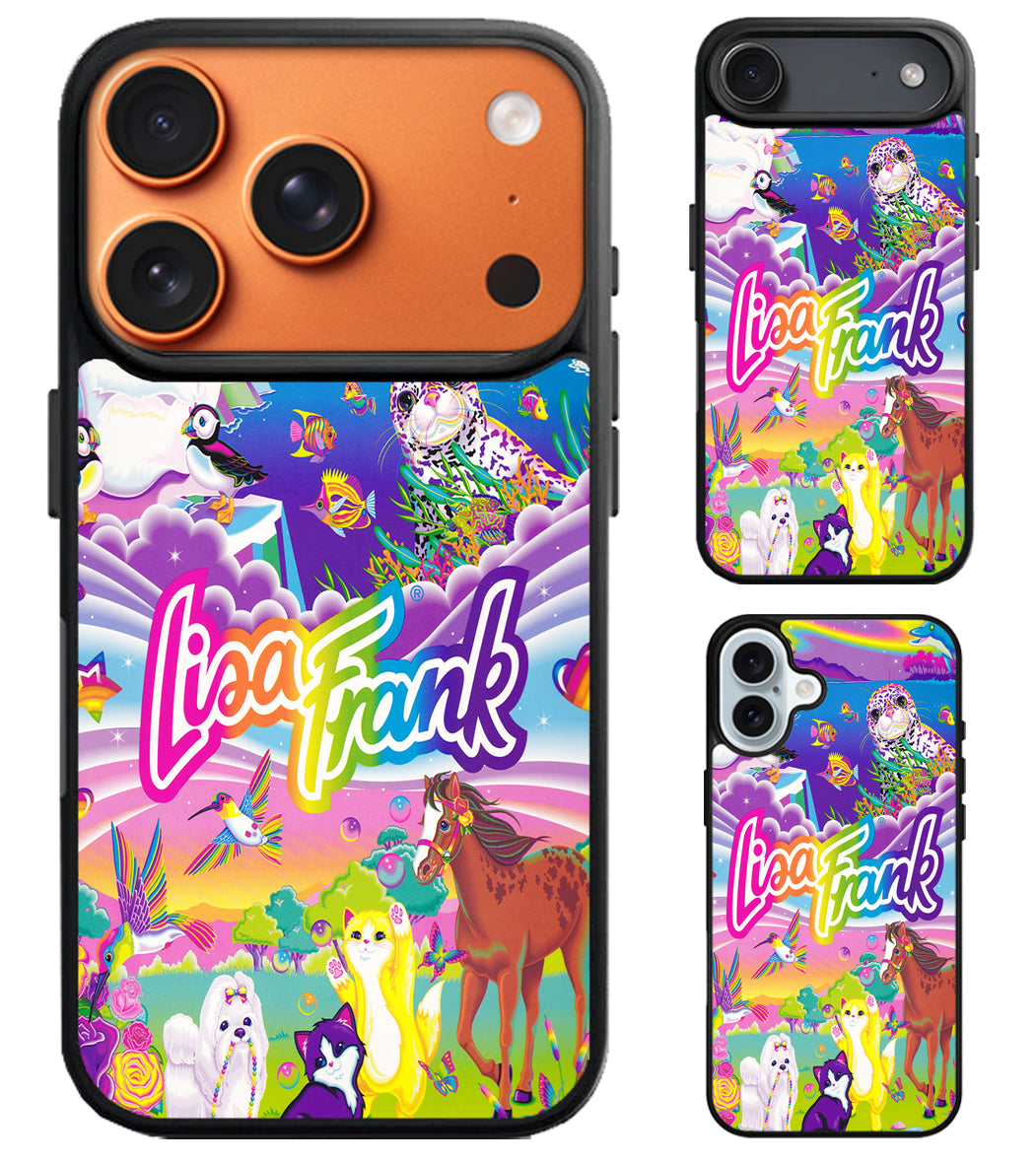 Lisa Frank Collage iPhone Air | iPhone 17 | 17 Pro | 17 Pro Max Case