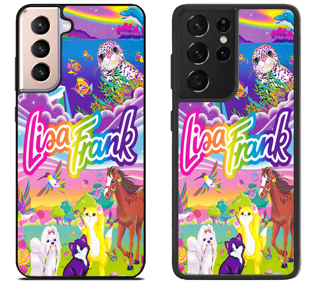 Lisa Frank Character Collage Samsung Galaxy S21 | S21 FE | S21+ | S21 Ultra Case