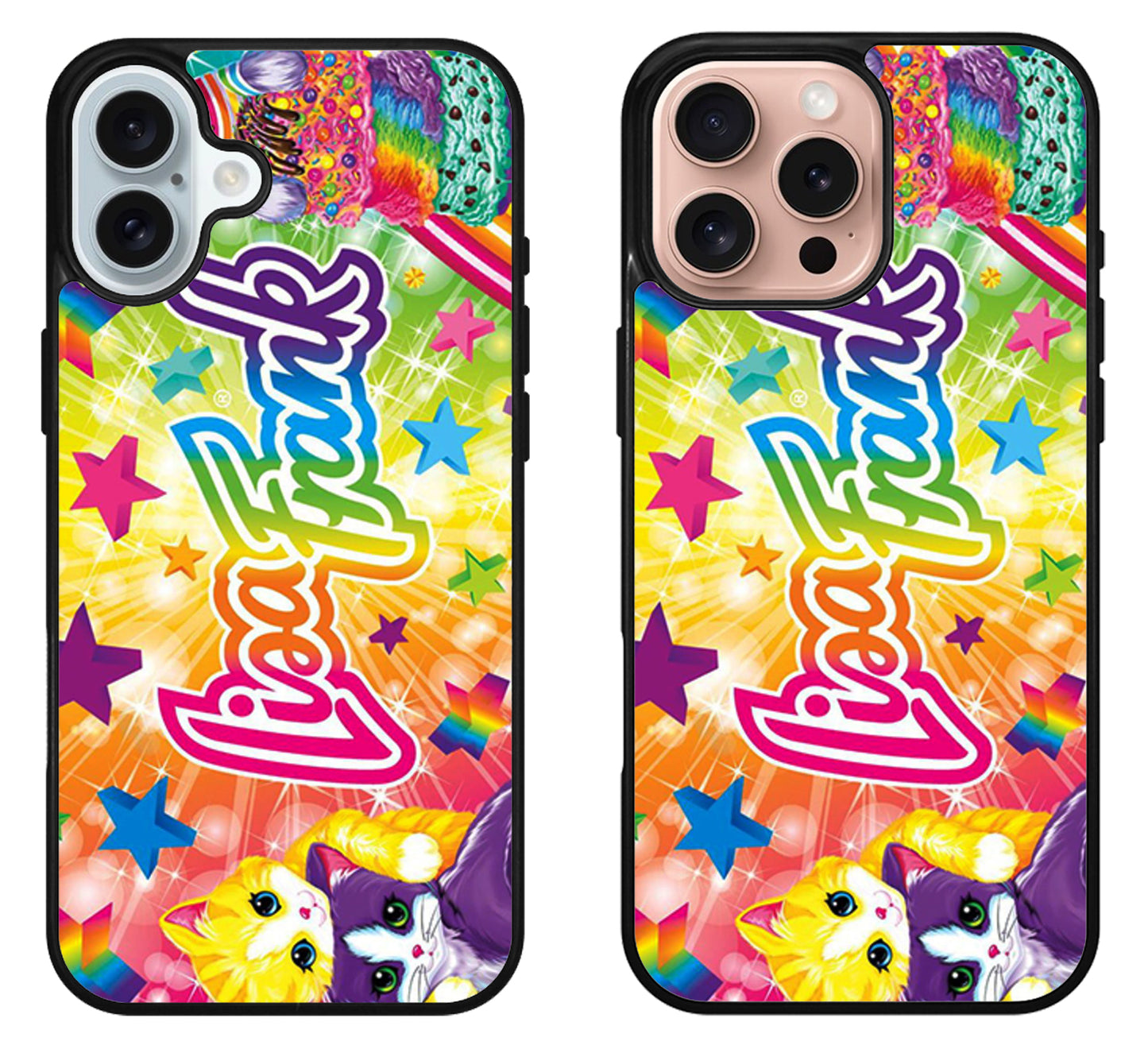 Lisa Frank Cute iPhone 16 | 16 Plus | 16 Pro | 16 Pro Max Case