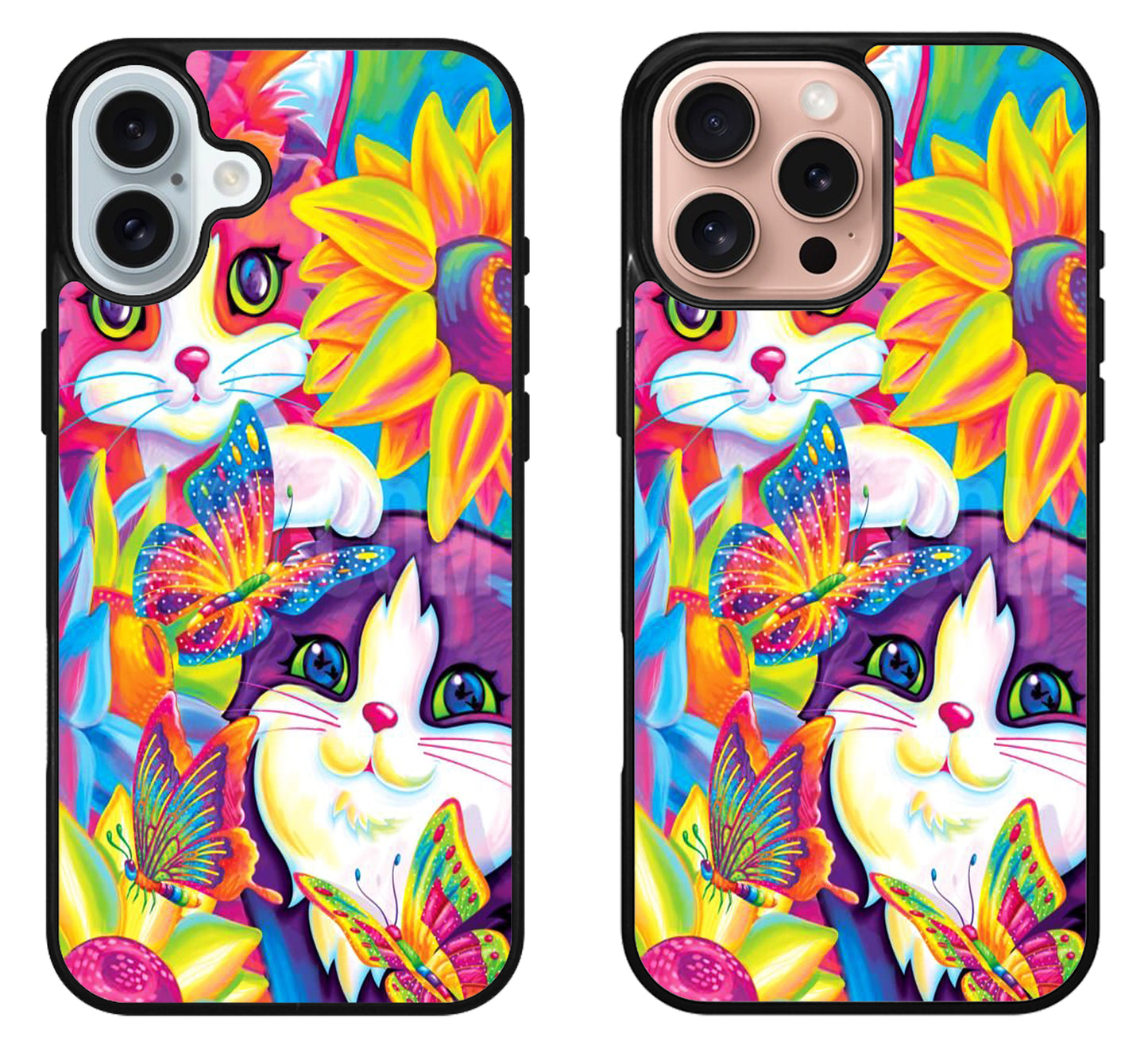 Lisa Frank Kitten Cute iPhone 16 | 16 Plus | 16 Pro | 16 Pro Max Case