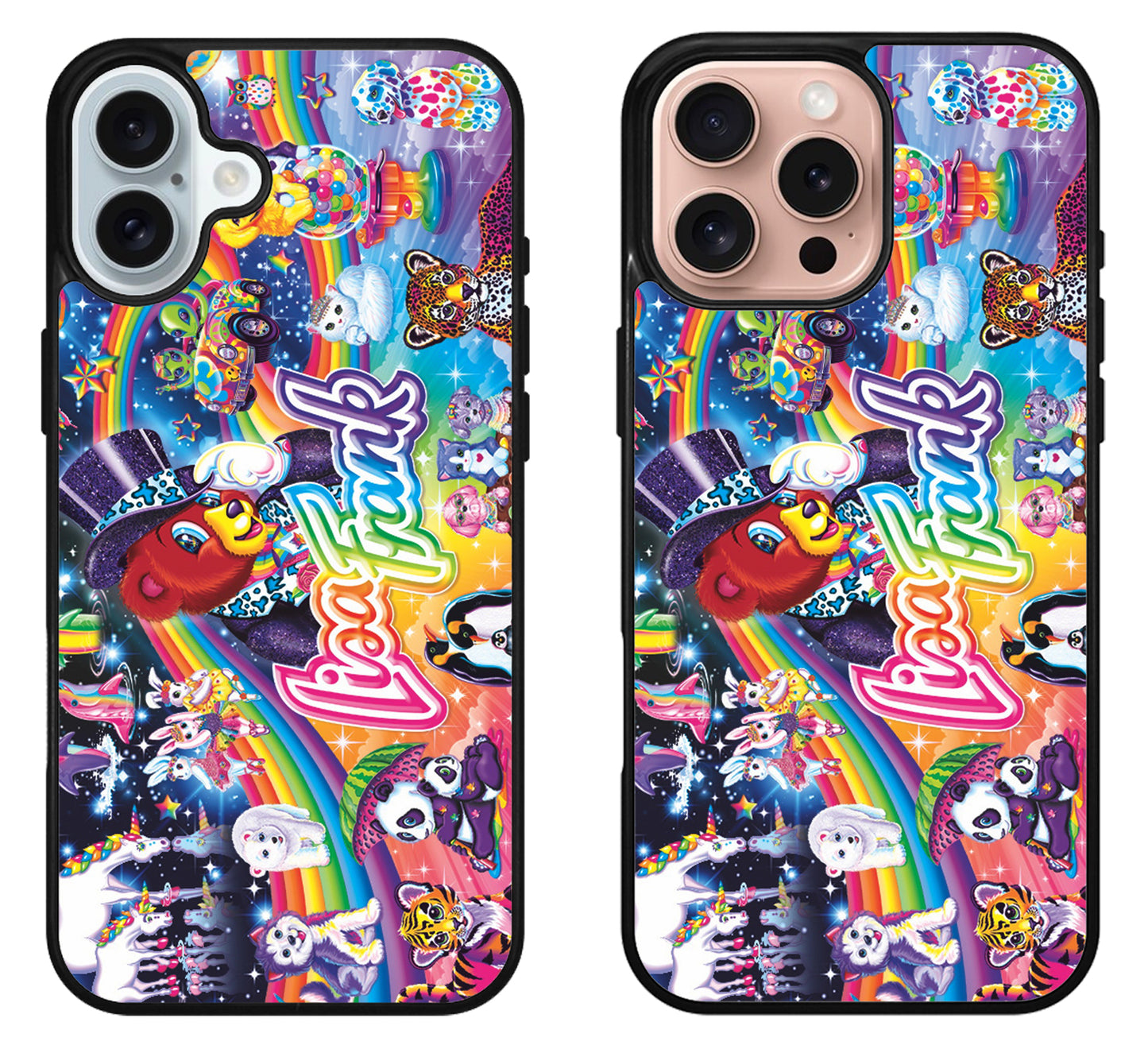 Lisa Frank Wallpaper iPhone 16 | 16 Plus | 16 Pro | 16 Pro Max Case