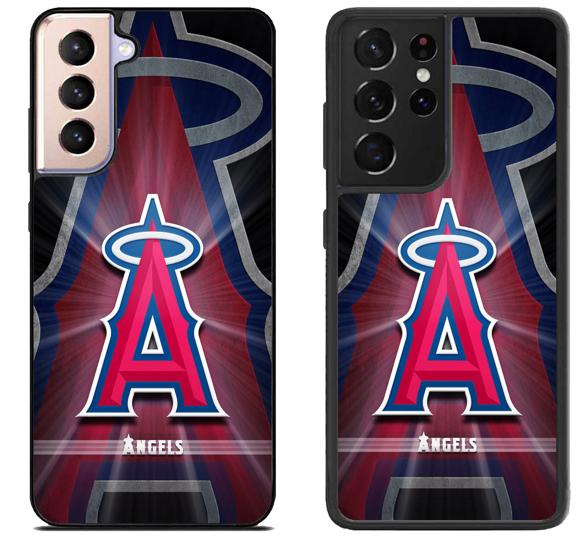 Los Angeles Angels Background Samsung Galaxy S21 | S21 FE | S21+ | S21 Ultra Case