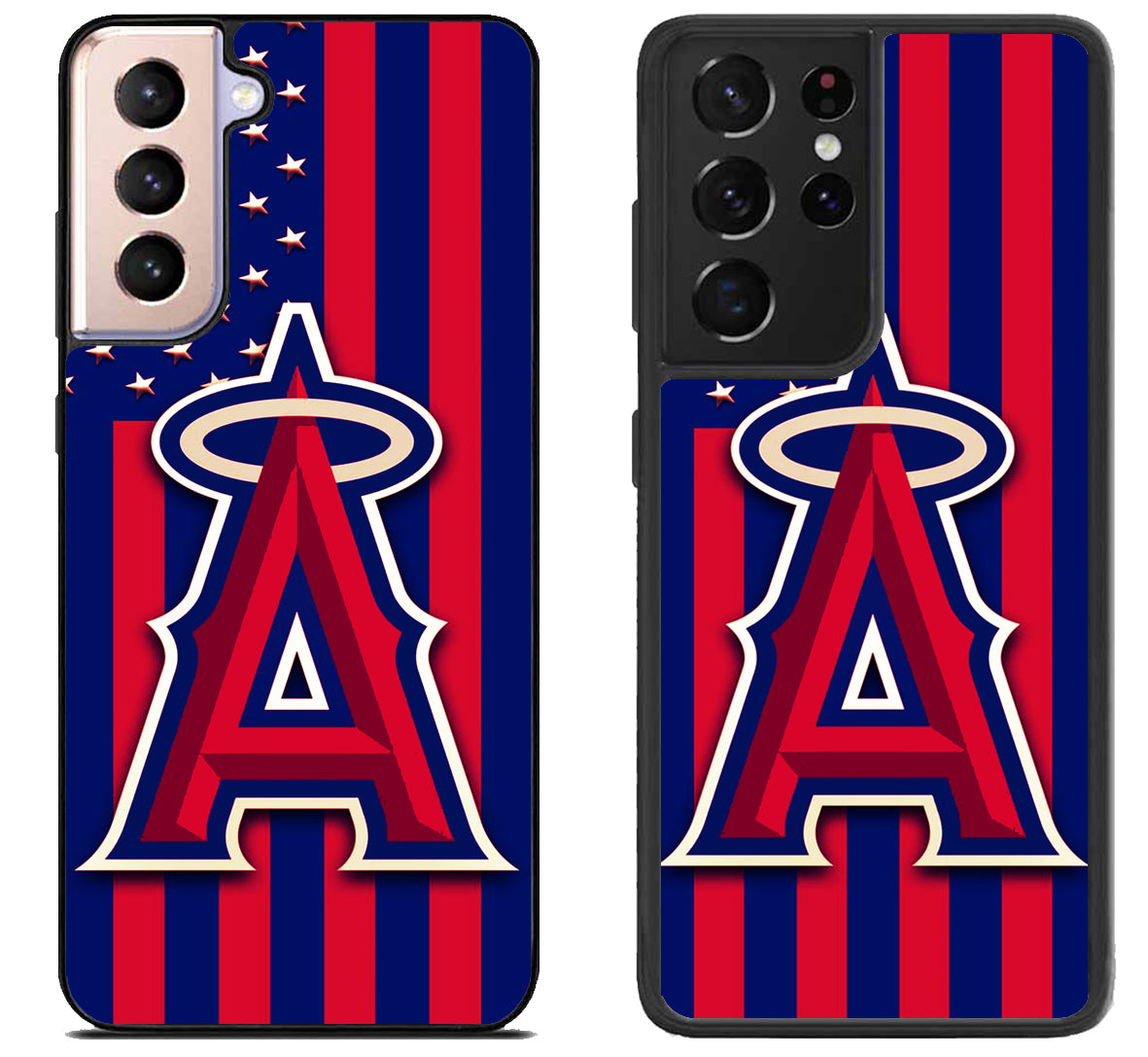 Los Angeles Angels Logo Flag Samsung Galaxy S21 | S21 FE | S21+ | S21 Ultra Case