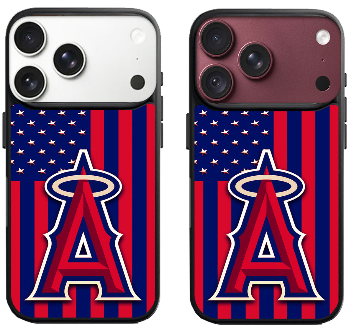 Los Angeles Angels Logo Flag iPhone 18 Pro | 18 Pro Max Case