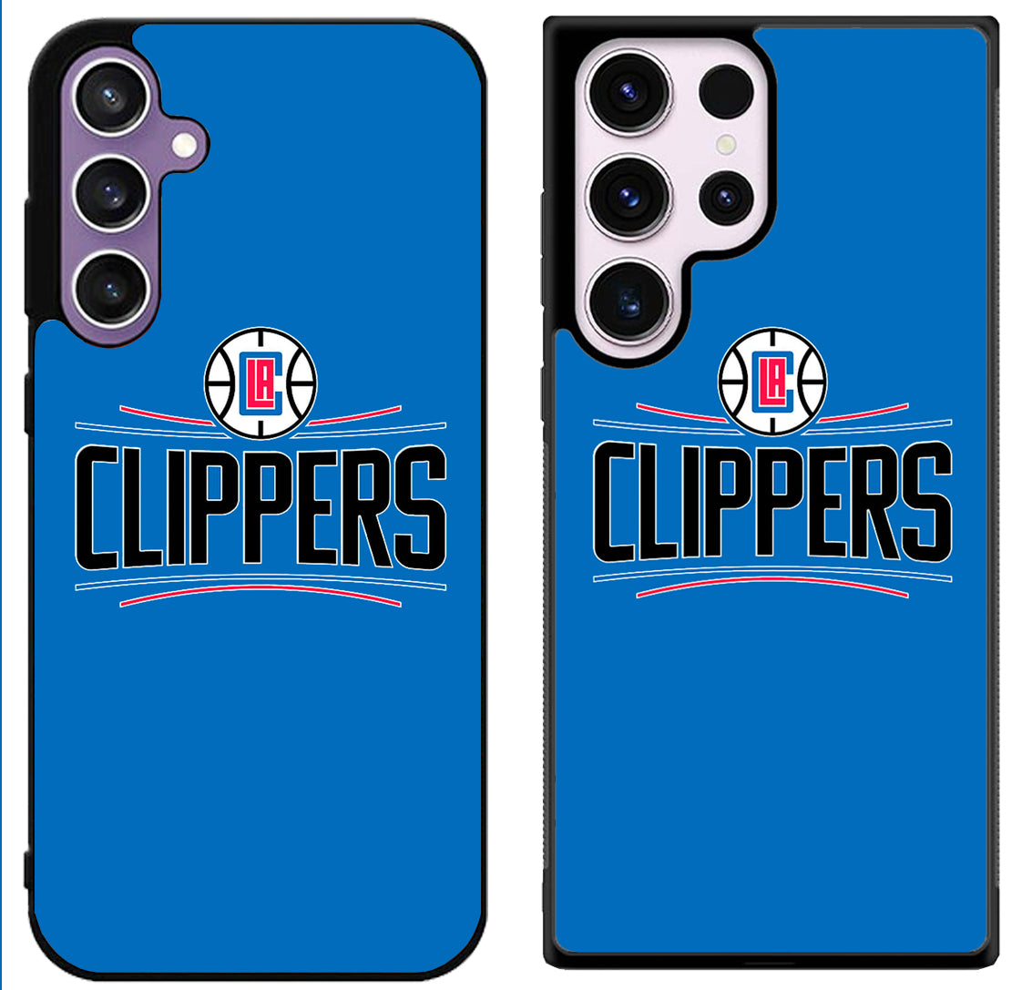 Los Angeles Clippers Logo Blue Samsung Galaxy S24 | S24+ | S24 Ultra Case