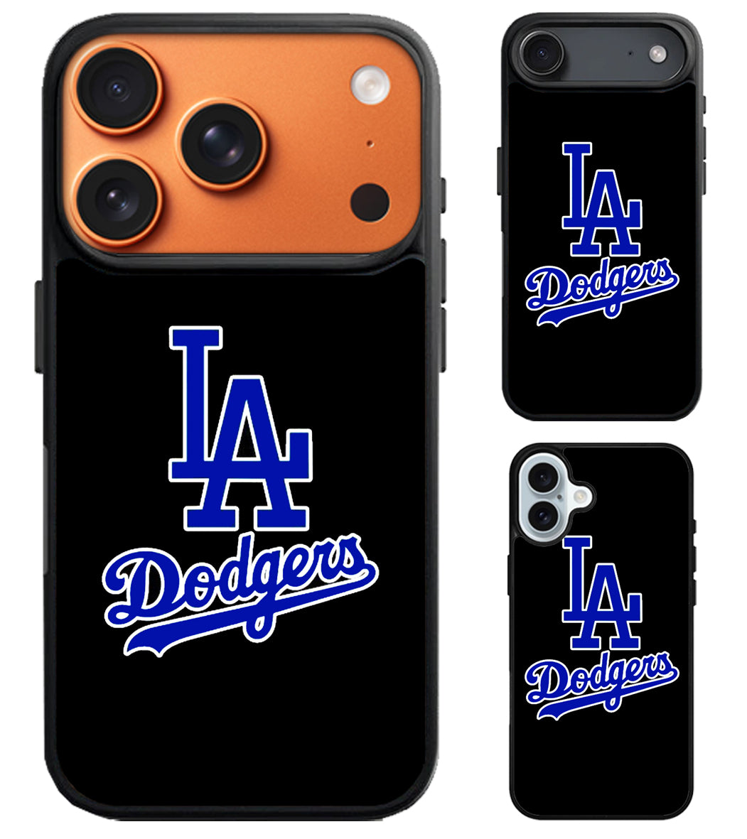 Los Angeles Dodgers Black iPhone Air | iPhone 17 | 17 Pro | 17 Pro Max Case
