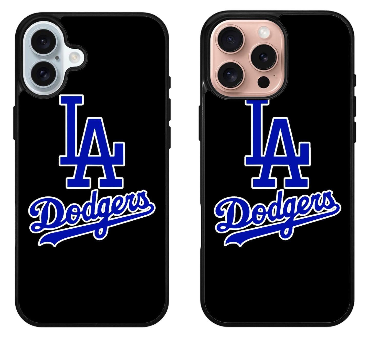Los Angeles Dodgers Black iPhone 16 | 16 Plus | 16 Pro | 16 Pro Max Case