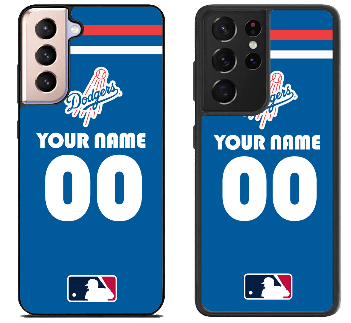 Custom Personalized Los Angeles Dodgers MLB Samsung Galaxy S21 | S21 FE | S21+ | S21 Ultra Case