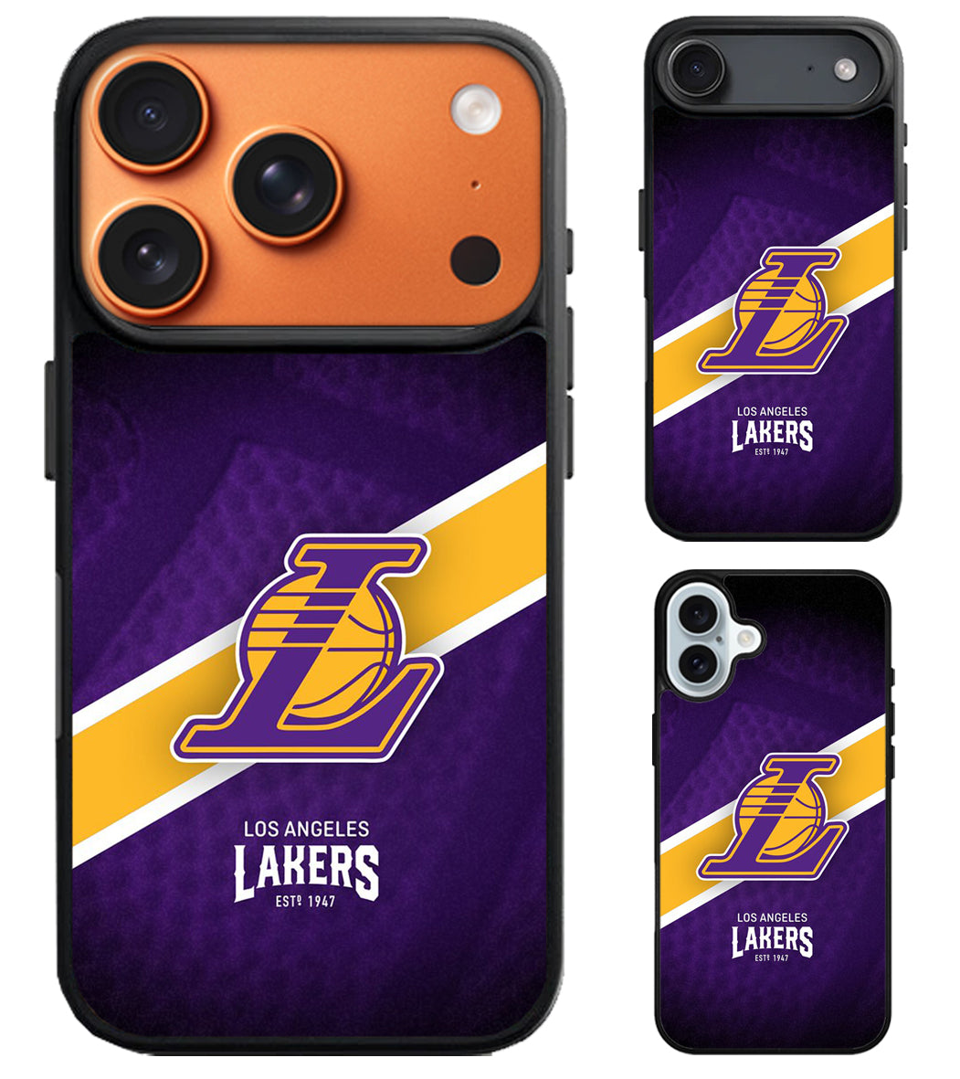 Los Angeles Lakers iPhone Air | iPhone 17 | 17 Pro | 17 Pro Max Case