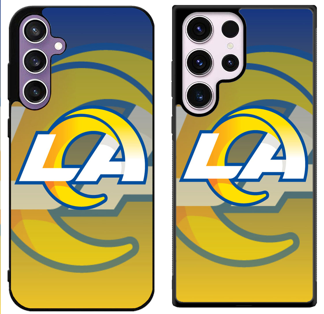 Los Angeles Rams Background Samsung Galaxy S24 | S24+ | S24 Ultra Case