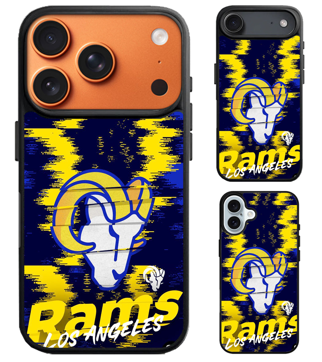Los Angeles Rams Colorfull iPhone Air | iPhone 17 | 17 Pro | 17 Pro Max Case