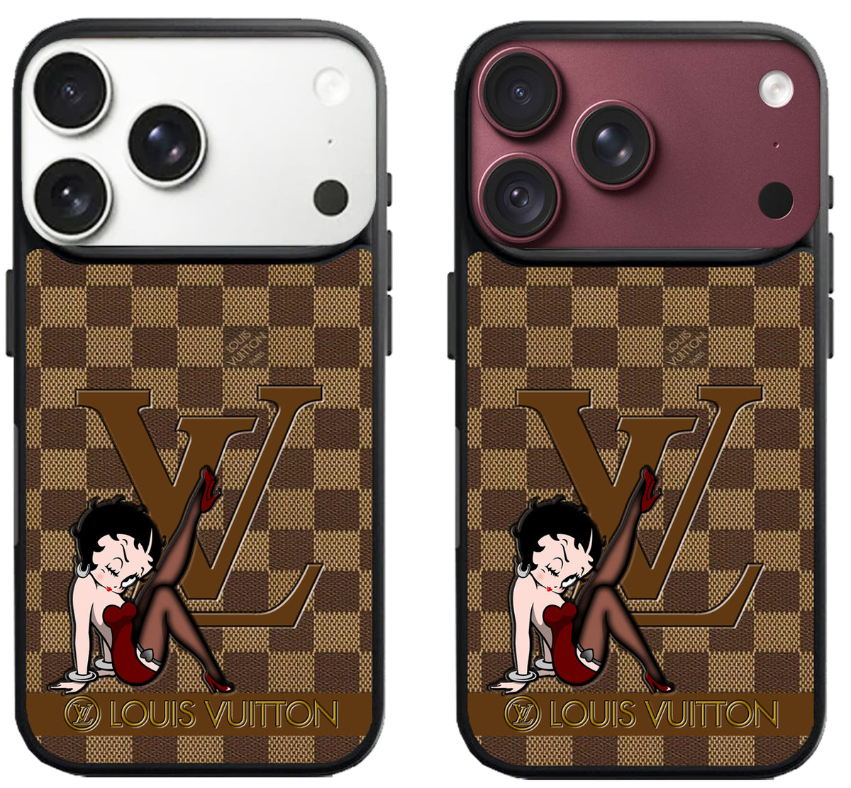 Betty Boop Cute LV iPhone 18 Pro | 18 Pro Max Case