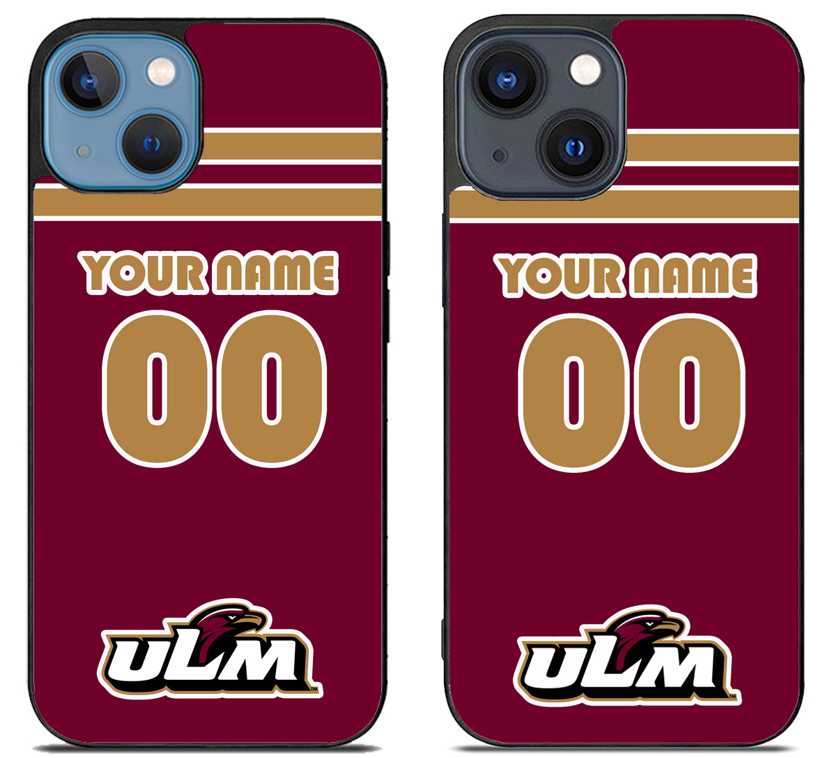 Custom Personalized Louisiana-Monroe Warhawks iPhone 15 | iPhone 15 Plus Case
