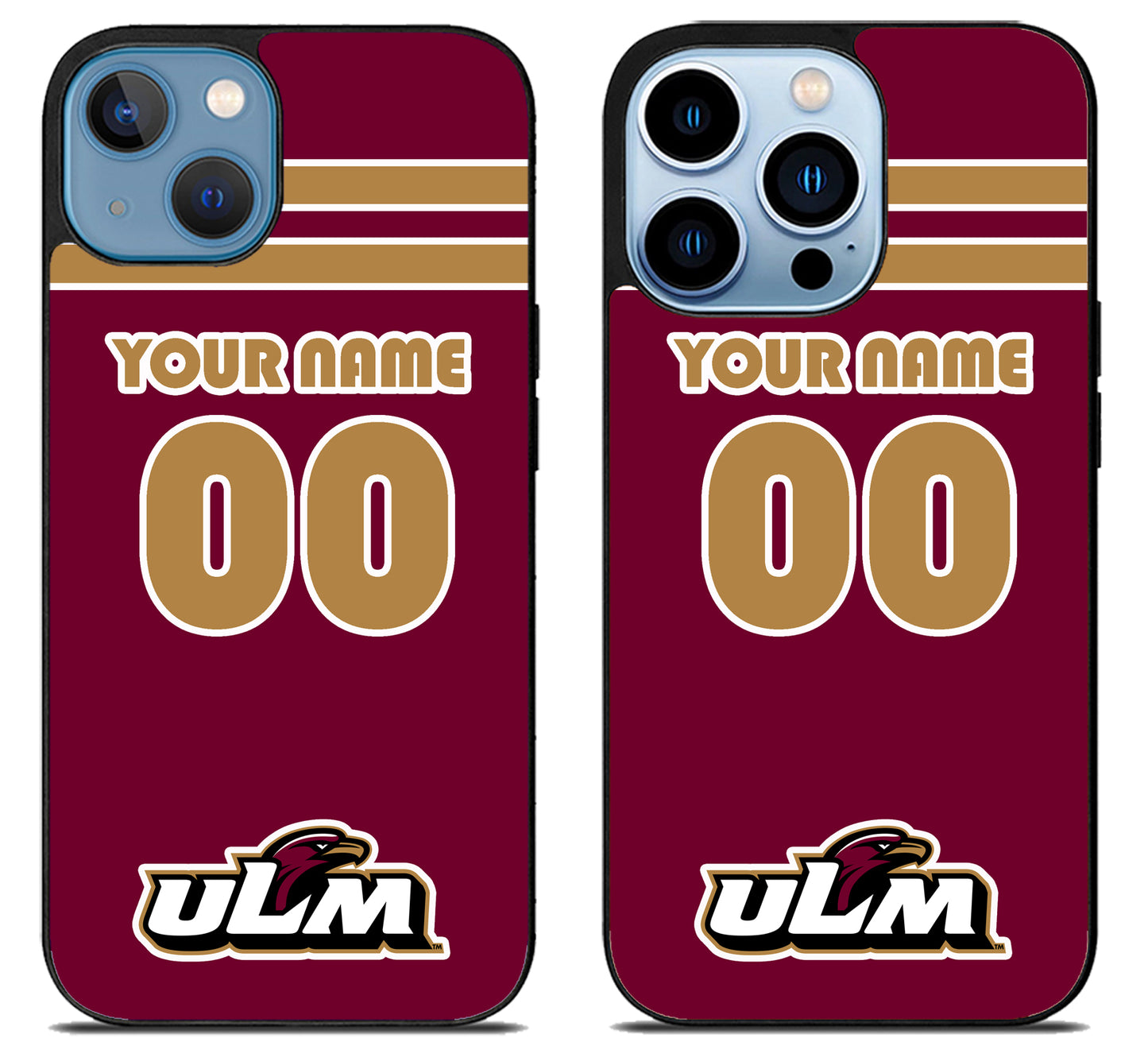 Custom Personalized Louisiana-Monroe Warhawks iPhone 13 | 13 Mini | 13 Pro | 13 Pro Max Case