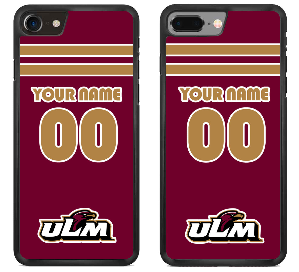 Custom Personalized Louisiana-Monroe Warhawks iPhone 8 | 8 Plus Case