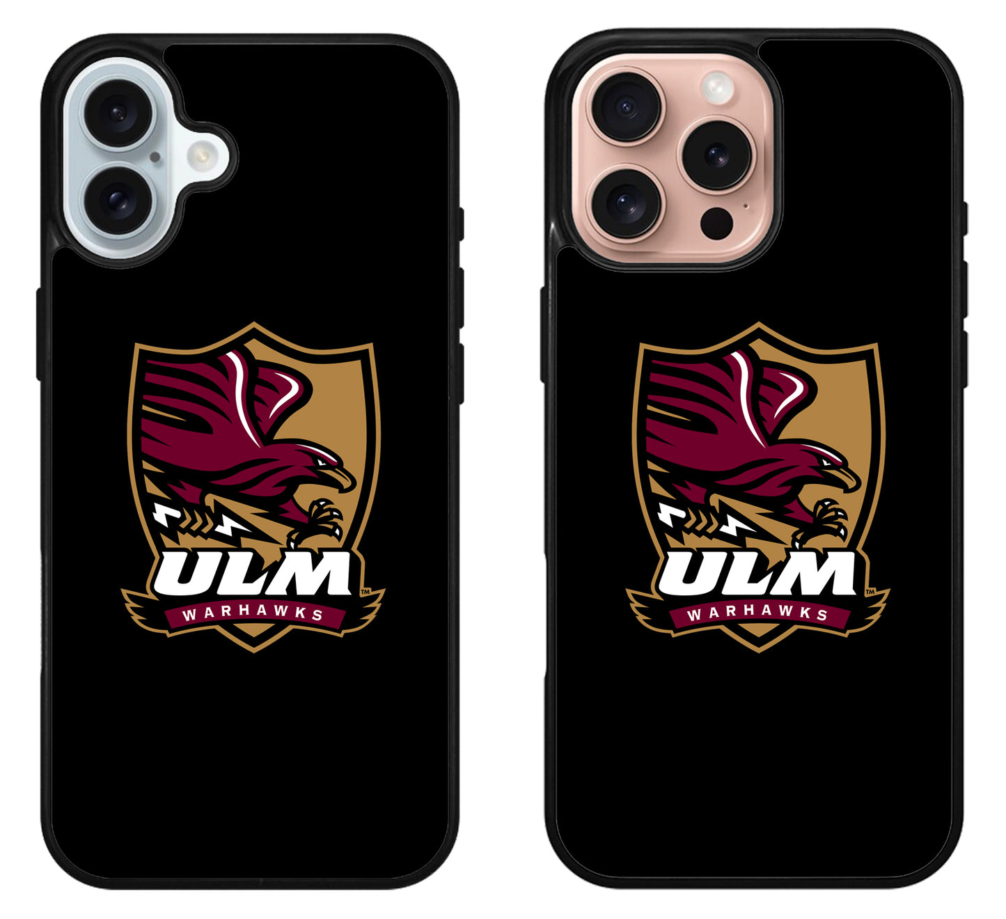 Louisiana Monroe Warhawks Logo iPhone 16 | 16 Plus | 16 Pro | 16 Pro Max Case