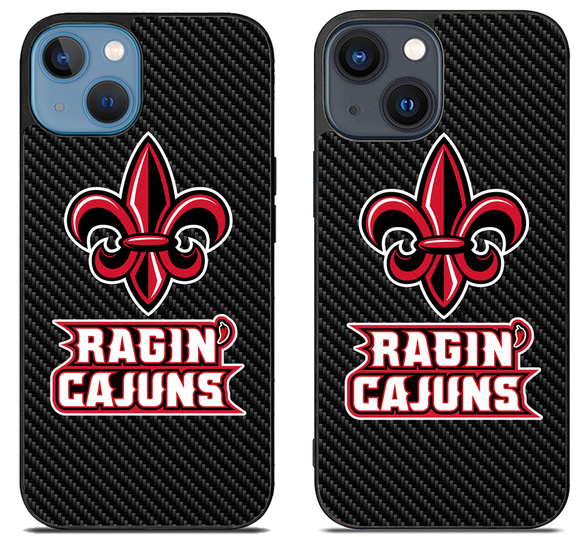 Louisiana Ragin' Cajuns Carbon iPhone 15 | iPhone 15 Plus Case