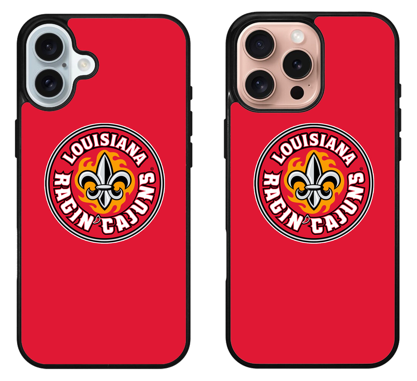 Louisiana Ragin' Cajuns Red iPhone 16 | 16 Plus | 16 Pro | 16 Pro Max Case