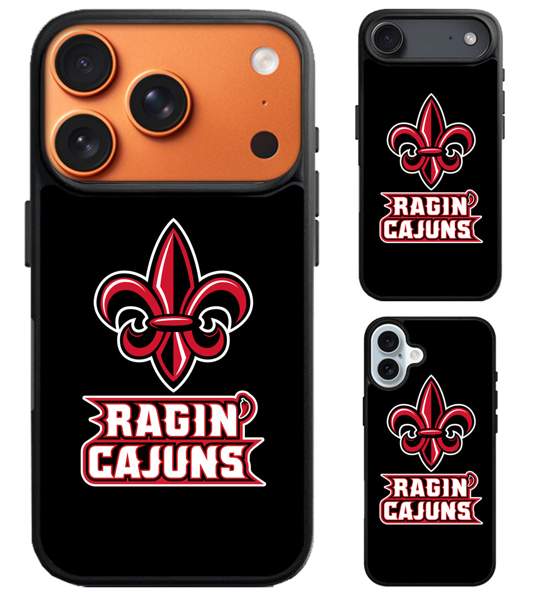 Louisiana Ragin' Cajuns Style iPhone Air | iPhone 17 | 17 Pro | 17 Pro Max Case