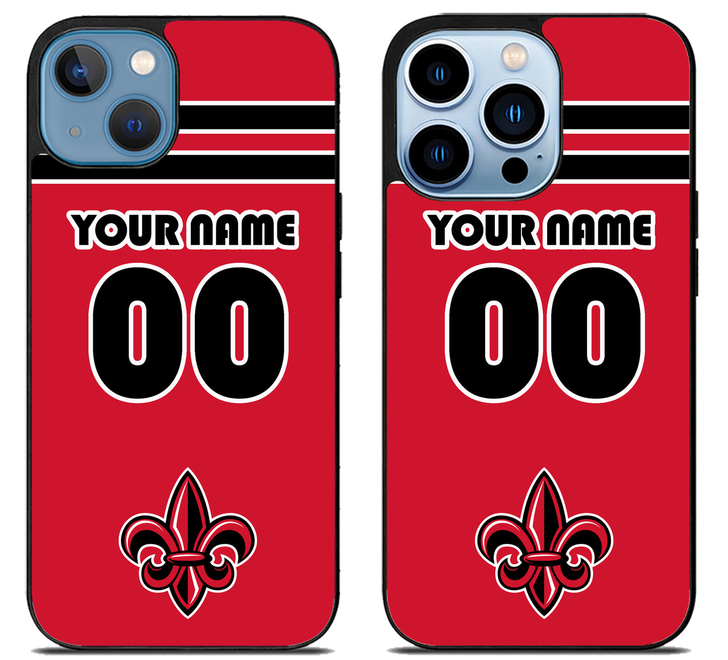 Custom Personalized Louisiana Ragin' Cajuns iPhone 13 | 13 Mini | 13 Pro | 13 Pro Max Case