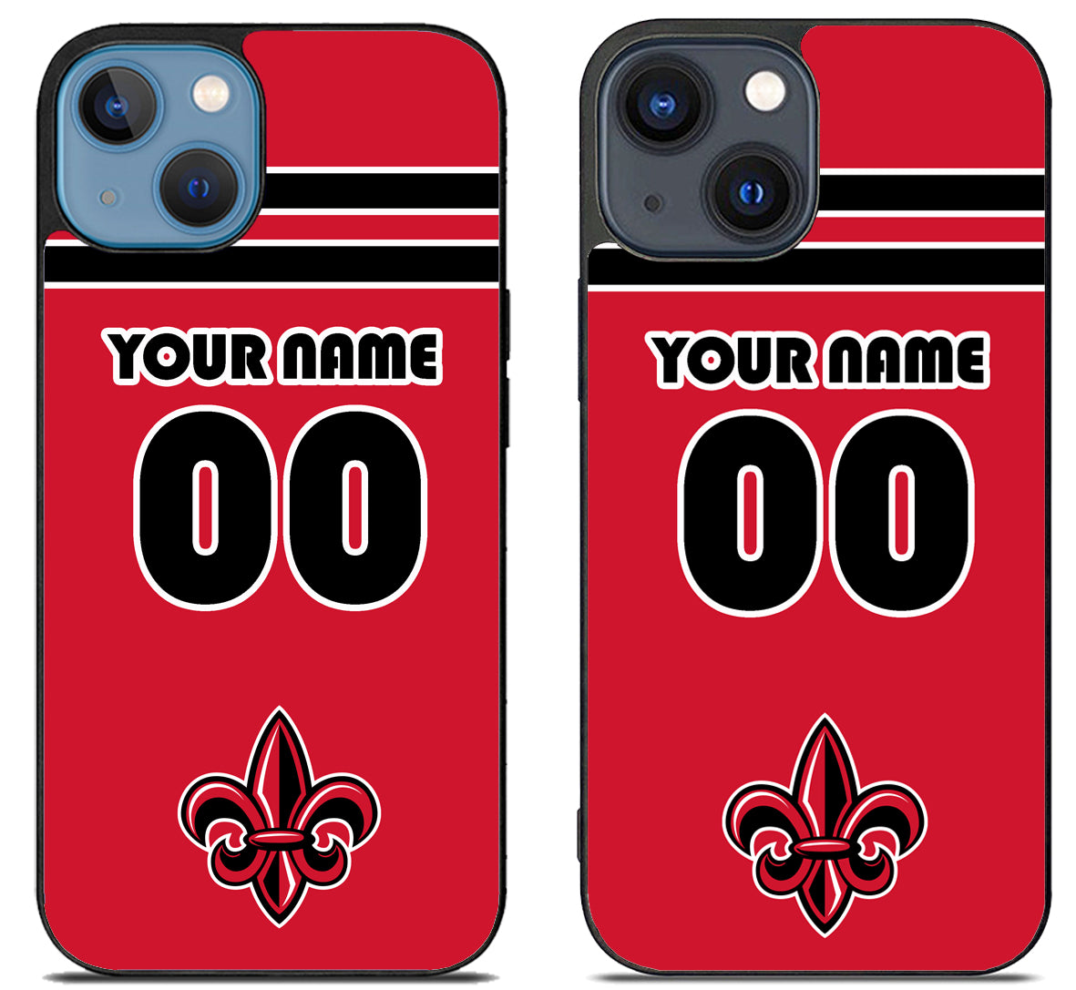 Custom Personalized Louisiana Ragin' Cajuns iPhone 15 | iPhone 15 Plus Case