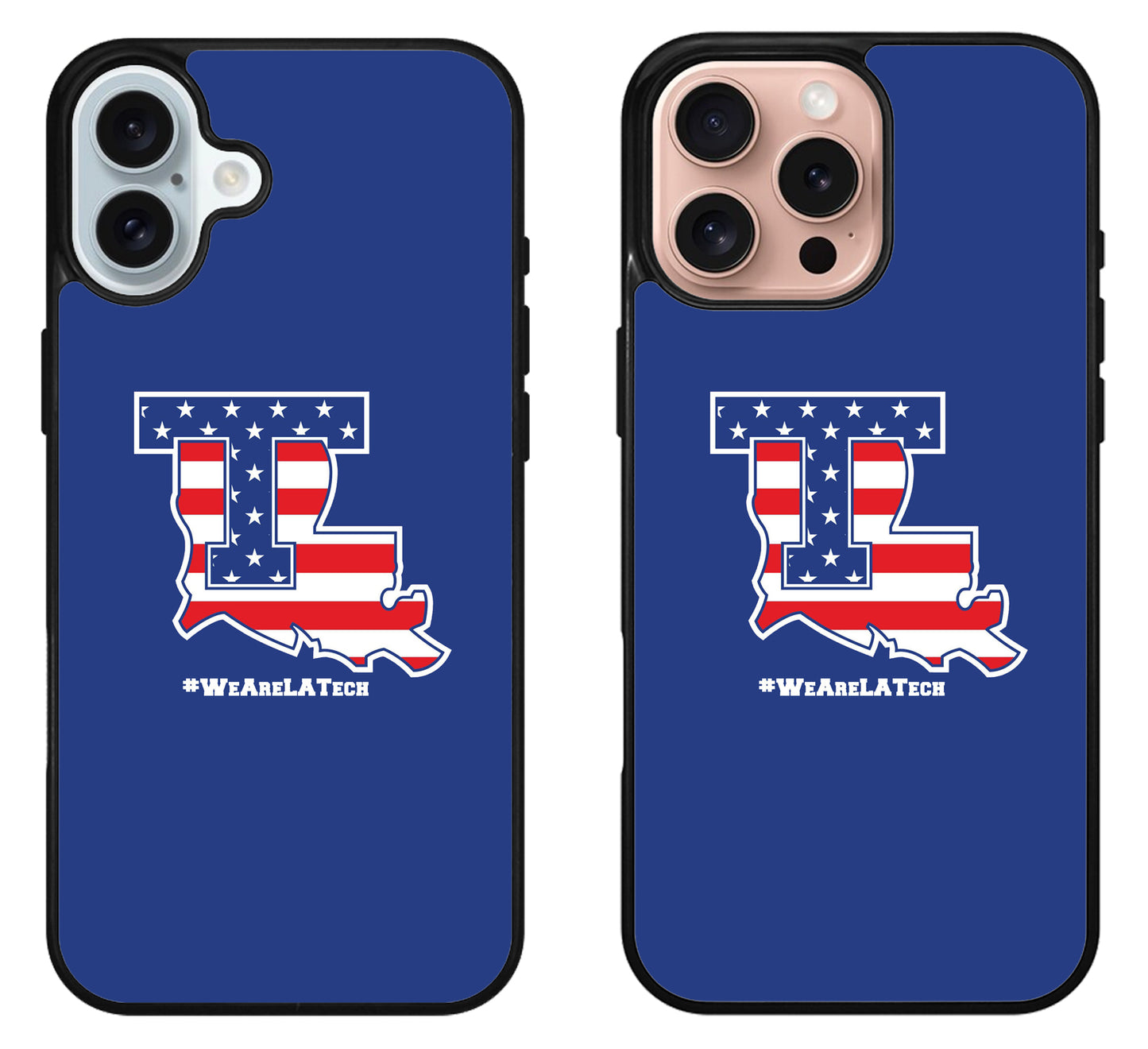 Louisiana Tech Bulldogs Logo iPhone 16 | 16 Plus | 16 Pro | 16 Pro Max Case
