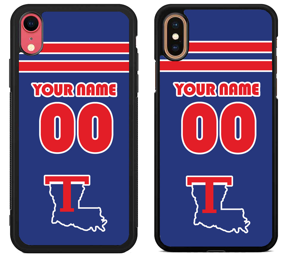 Custom Personalized Louisiana Tech Bulldogs iPhone X | Xs | Xr | Xs Max Case