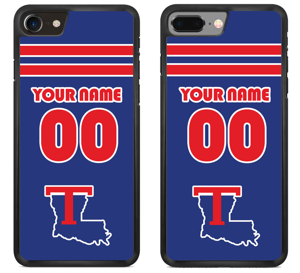 Custom Personalized Louisiana Tech Bulldogs iPhone 8 | 8 Plus Case